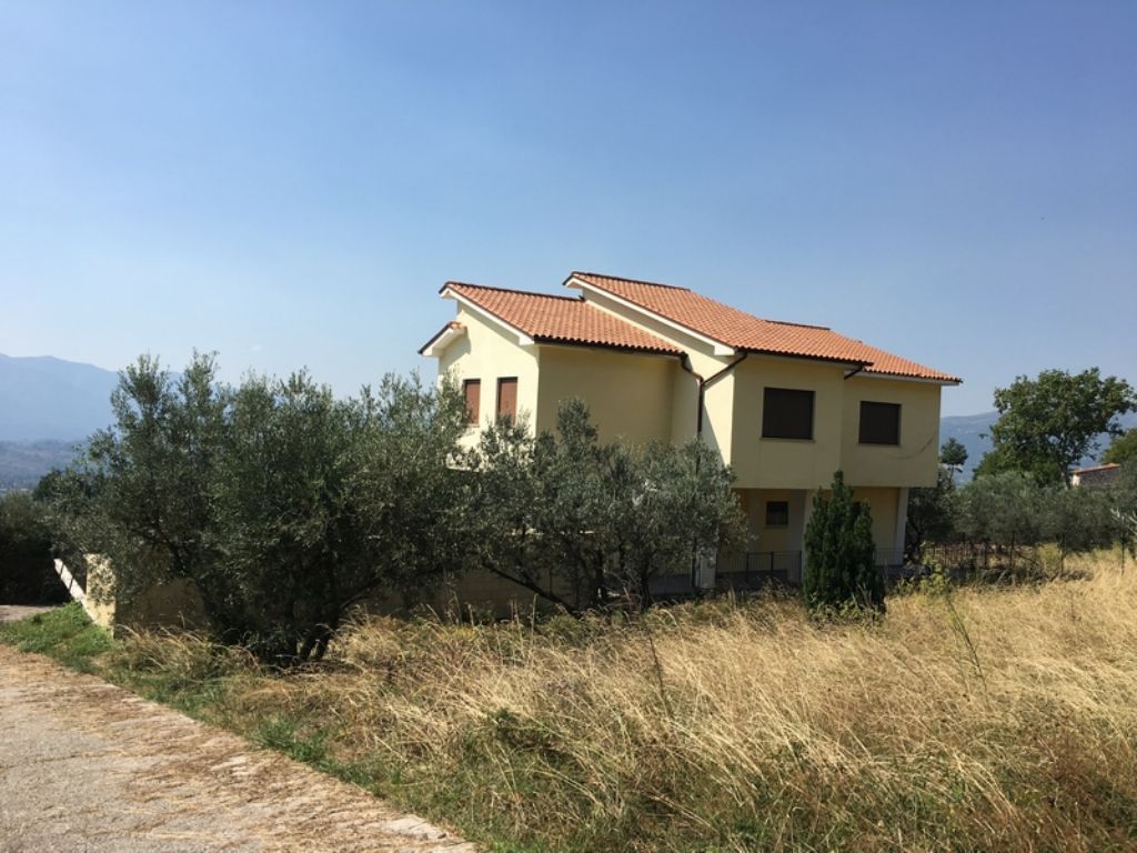 villa con piscina