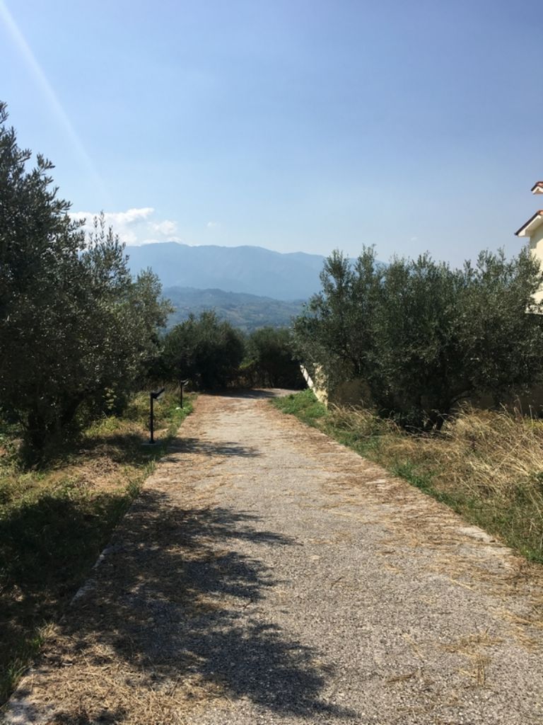 villa con piscina